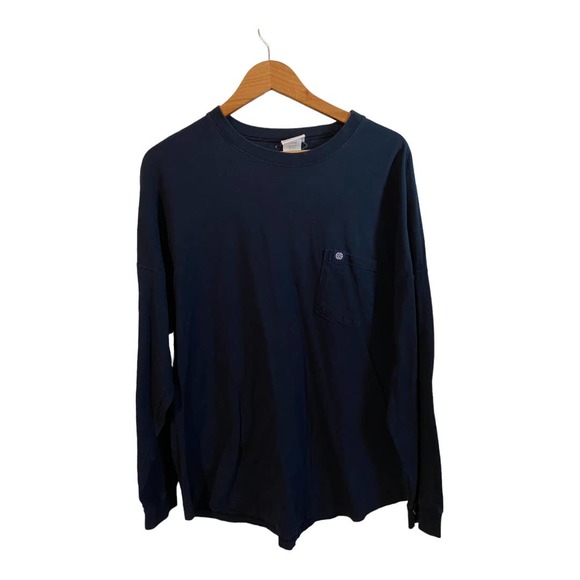 Simply Southern Tops - Simply Southern Anchor navy long sleeve shirt large
